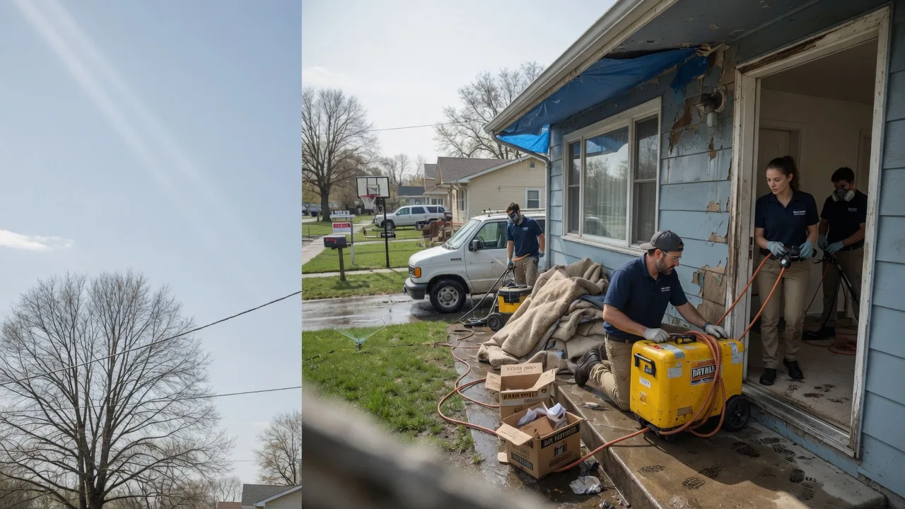 Basement Flood Cleanup in New Johnsonville, TN near me